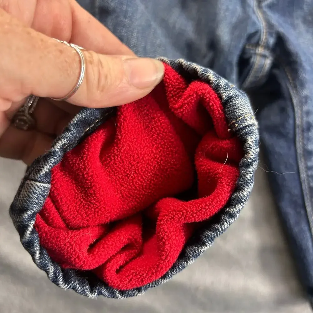Old Navy Fleece lined jeans baby size 6-12m